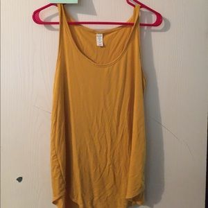 Mustard tank top